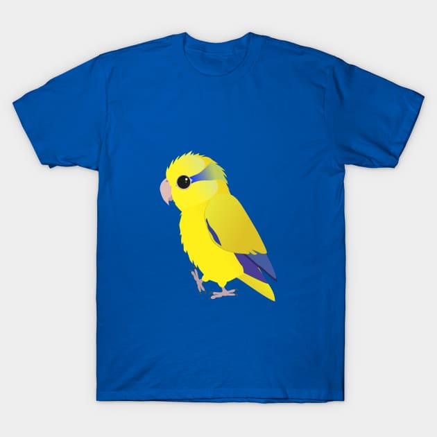 Cute yellow pacific parrotlet T-Shirt by Bwiselizzy